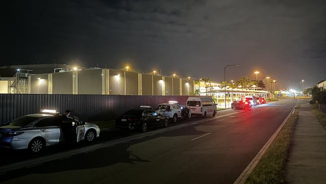 Drivers say they feel "pushed out" after they were moved 150m from the original taxi rank at Gold Coast Airport, which has since made way for Uber. Picture: Supplied