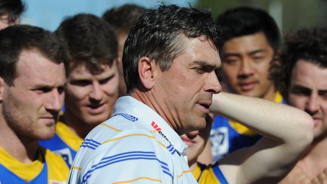 Peter German during his time at Williamstown. Picture: Lawrence Pinder