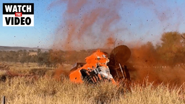 Crash at Finke