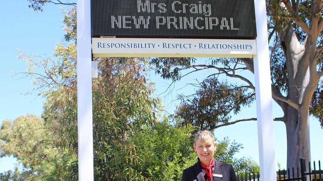 NEW PRINCIPAL: Warwick State High School has welcomed Joy Craig, showing off her Tom Quilty endurance ride buckle, to the top job. Picture: Sophie Lester