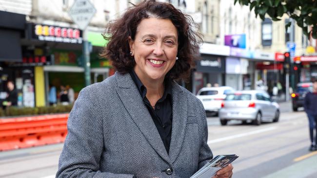 Kooyong independent candidate Monique Ryan. Picture: NCA NewsWire / Ian Currie