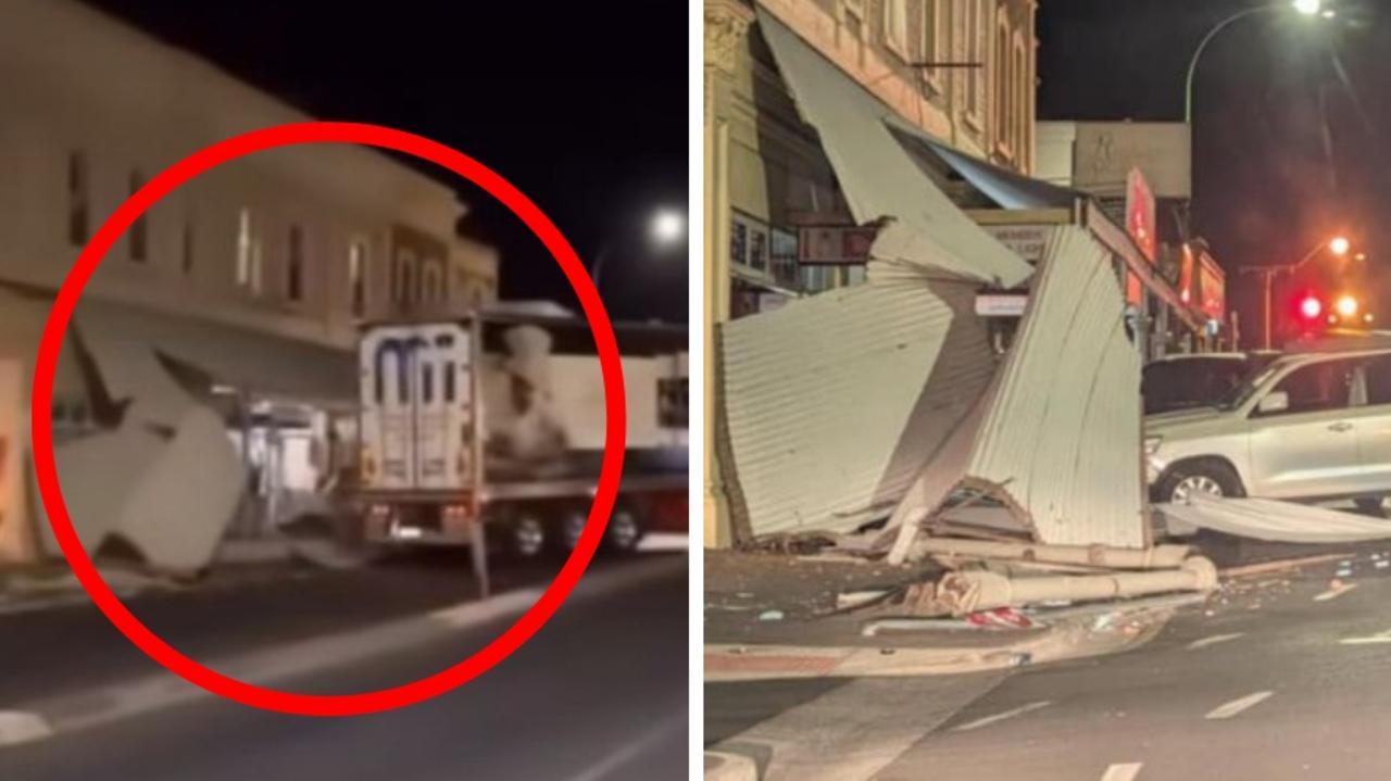 Road train smashes into historic Aussie town