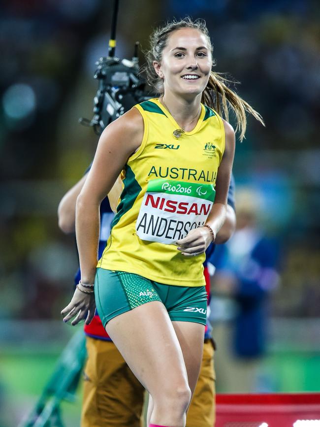 Rae Anderson. Picture: Australian Paralympic Committee.