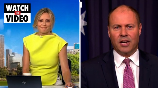 Ally Langdon calls out Josh Frydenberg: 'I'm having a dig mate' (The Today Show)