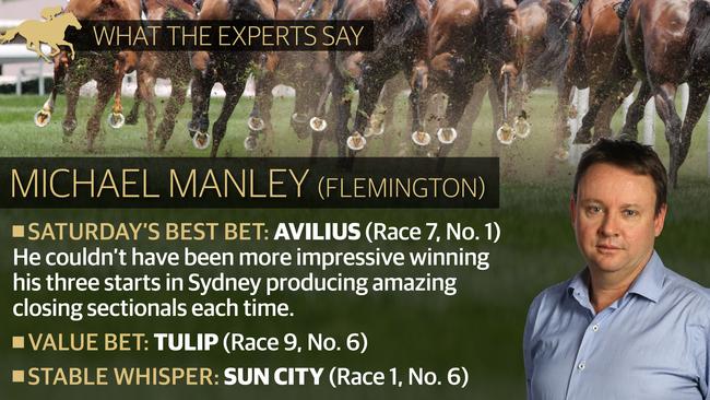 Chief Herald Sun form analyst Michael Manley is never far away with his best bets.