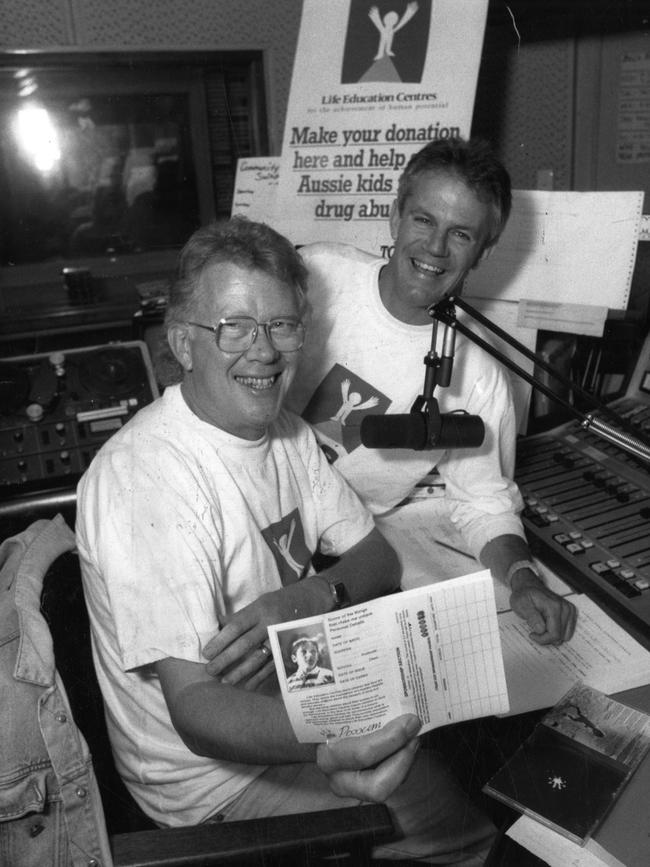 John Vincent and Grant Cameron, 1988.