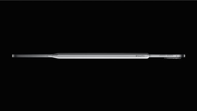 The Apple Pencil Pro has a new feature called “Barrel Twist” that can enhance productivity for creative professionals. Picture: Apple