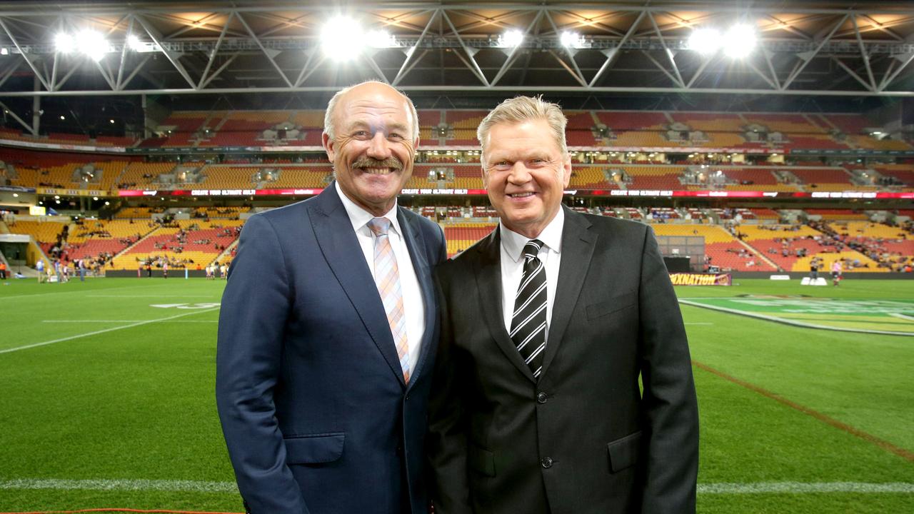 Paul Vautin has made peace with QRL boss Bruce Hatcher over his Billy Slater comments. Picture: APP.