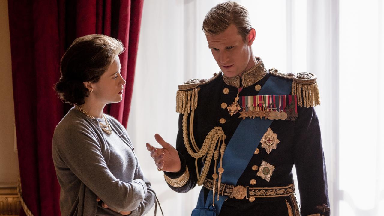 Claire Foy and Matt Smith almost got it on in one scene, but it was scrapped. Picture: Supplied/Netflix.