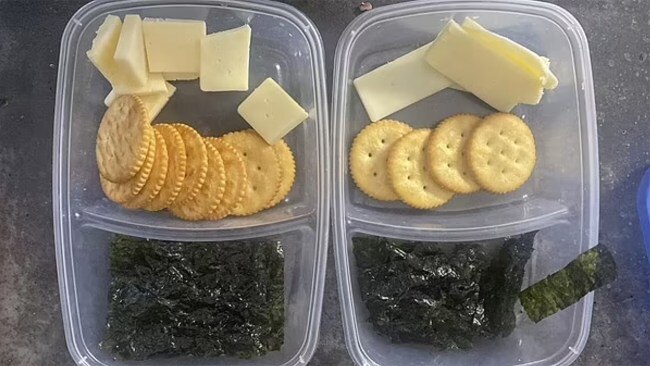 Rachel thought her kids' lunches were filling, but plenty of people disagreed. Photo: Facebook