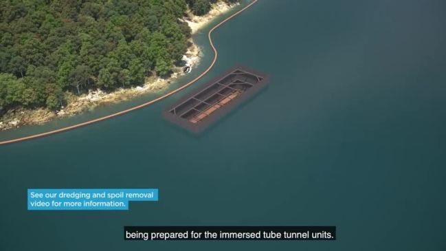 Beaches Link Tunnel: Building across Middle Harbour