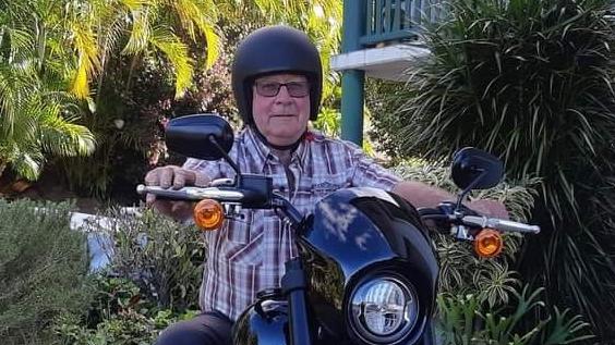 Ken Soper died in an accident while riding his Harley Davidson along Toogood Rd on February 3, 2022. Picture: Supplied