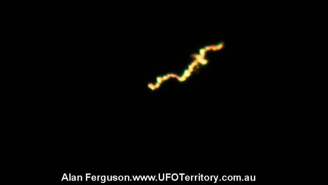 Another photo taken at Acacia Hills, a UFO hotspot south of Darwin. Picture: Alan Ferguson
