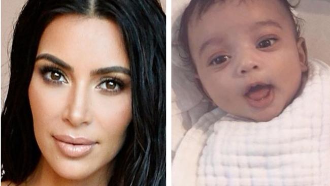 Kim Kardashian baby: Chicago shown off in first proper photo ...