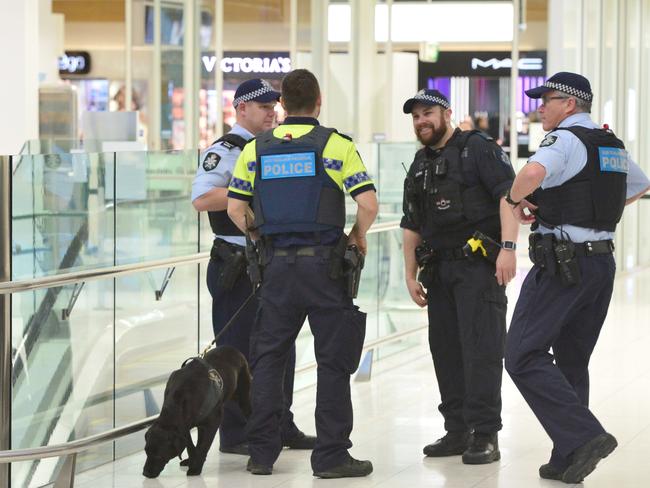 Australian airports have an increased security presence since the terrorism scare.