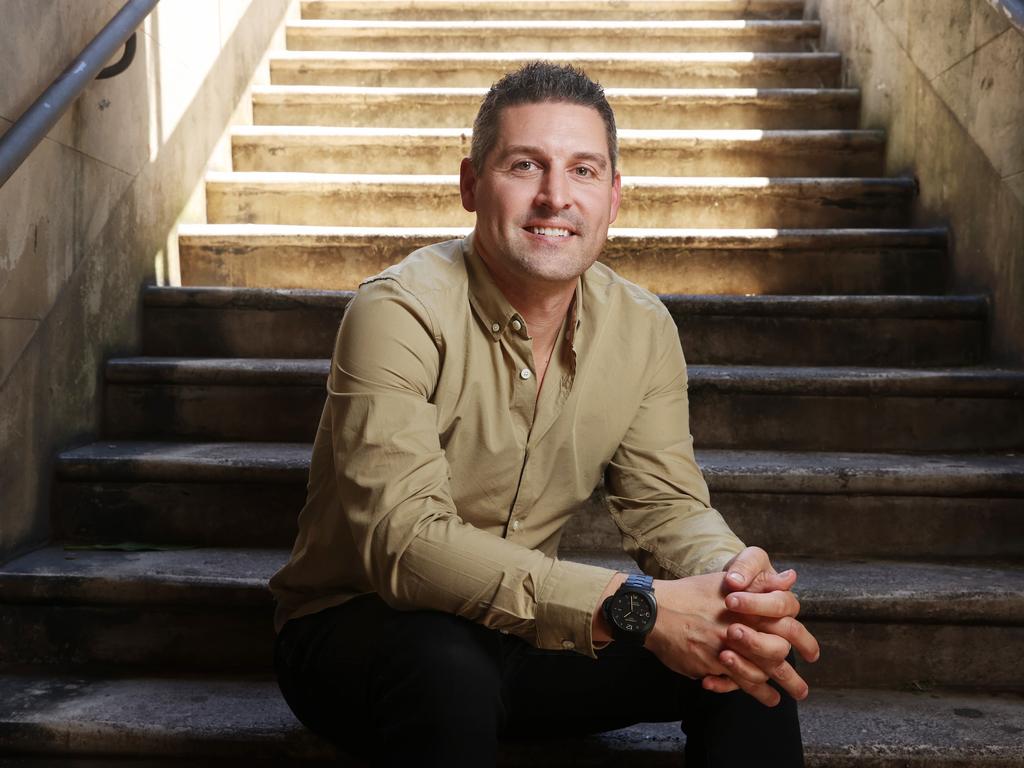 13/12/24: Matt Berriman, former chair of Mental Health Australia, who suffers bipolar disorder and is campaigning for a better mental health system. John Feder/The Australian.