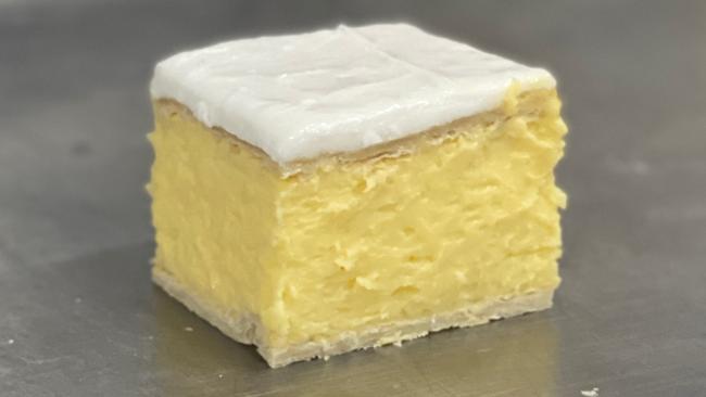 Beachside Bakehouse vanilla slice.