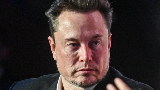 KRAKOW, POLAND - JANUARY 22: SpaceX, X (formerly known as Twitter), and Tesla CEO Elon Musk speaks during live interview with Ben Shapiro at the symposium on fighting antisemitism on January 22, 2024 in Krakow, Poland. The symposium on anti-semitism, organized by the European Jewish Association, was held ahead of international Holocaust remembrance day on January 27. (Photo by Omar Marques/Getty Images)