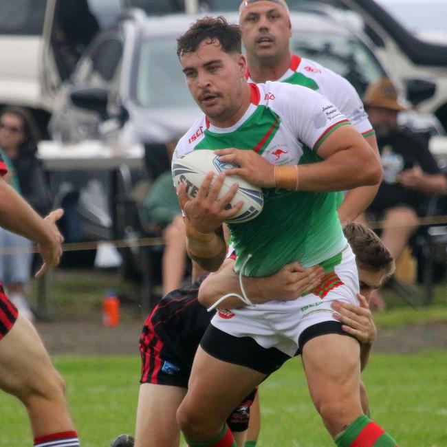 Jayden Morgan of the Jamberoo Superoos. Picture: David Hall