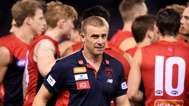 Simon Goodwin has the Demons playing great footy. Picture: AAP Images