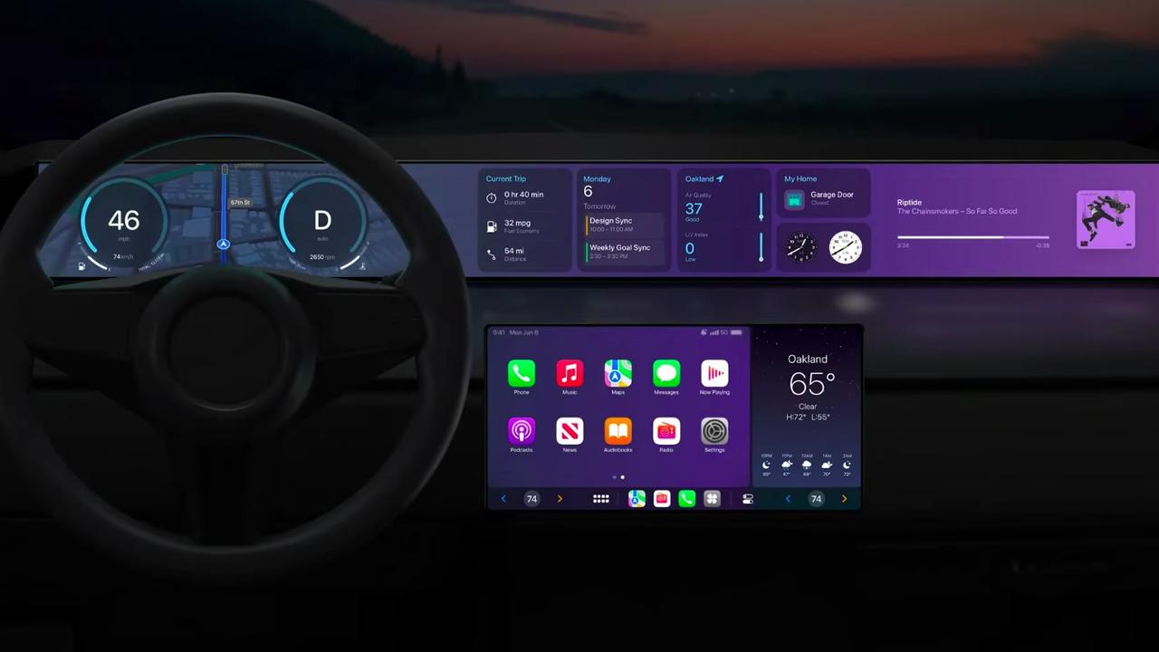 Apple's next-generation CarPlay moves beyond the central touchscreen.