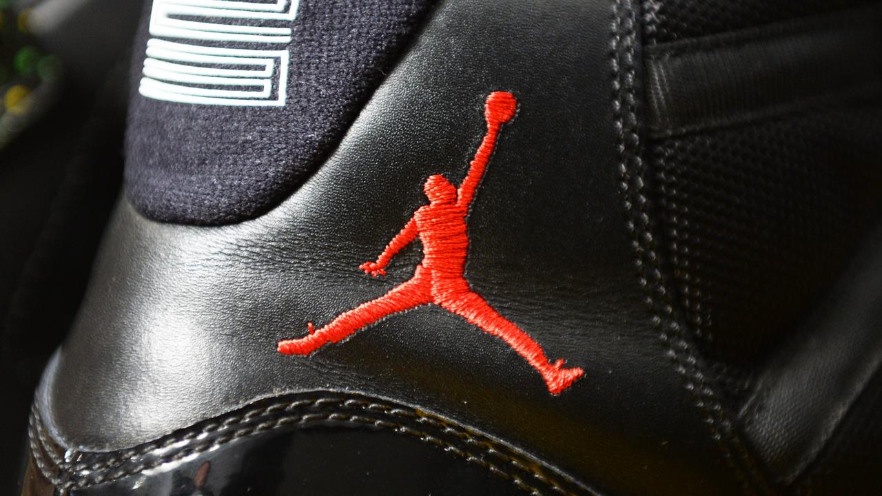 The famous 'Jumpman' which is on all Nike Jordan's.