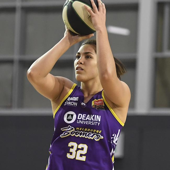 Kalani Purcell of the Melbourne Boomers. (Photo by Ian Hitchcock/Getty Images)