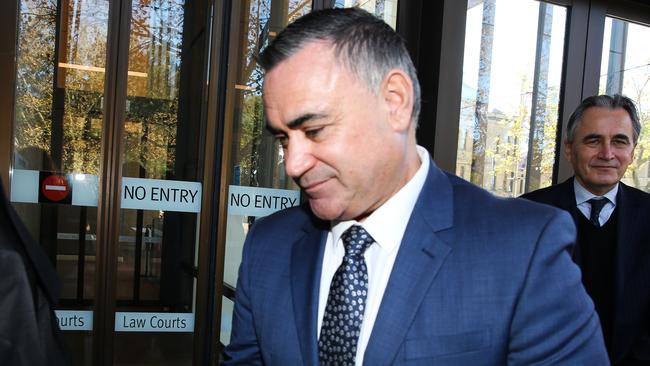 Former Deputy Premier John Barilaro will face a hearing that could last two days into allegations he assault a news cameraman outside a bar in Manly. File picture: Gaye Gerard