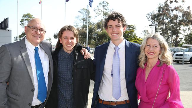 St Joseph’s College 2021 graduation ceremony. Picture: Mike Dugdale
