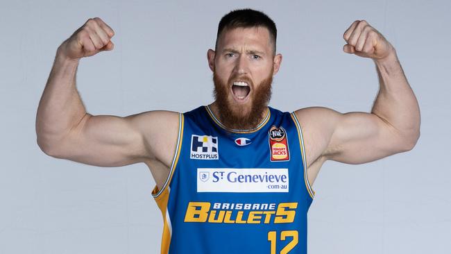 Big name Brisbane Bullets signing Aron Baynes is fit and firing.