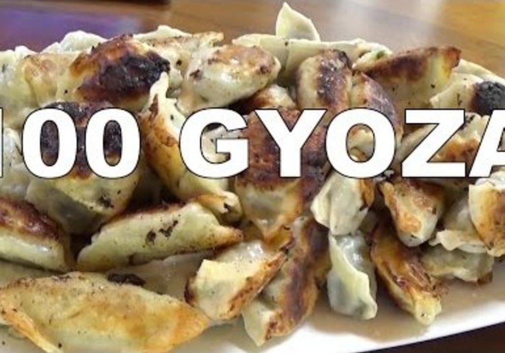 EXTREME:    100 Gyoza Dumplings in Under 10 Minutes   November 12