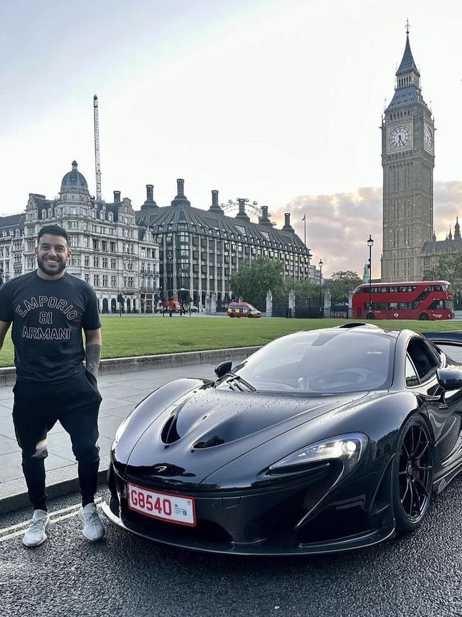 Adrian Portelli with his P1