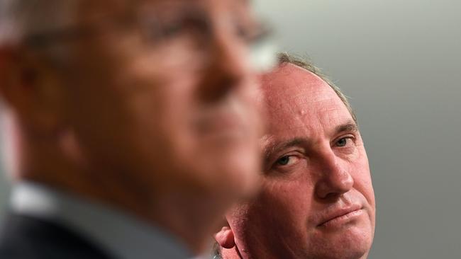 The Turnbull Joyce bromance is dead. Picture: William West / AFP