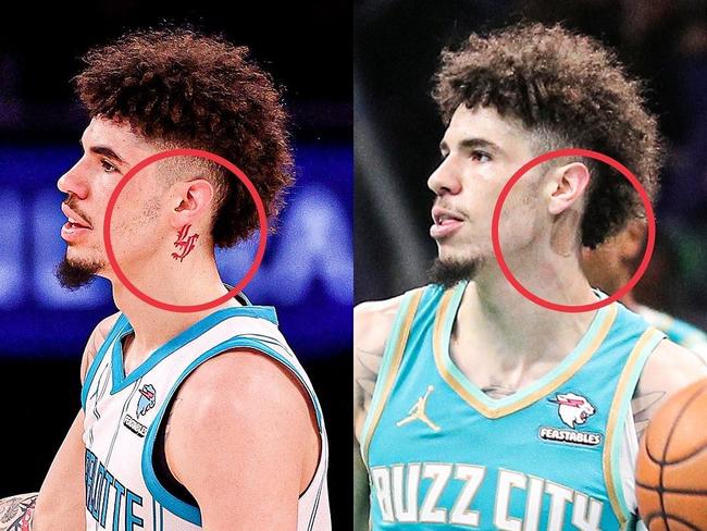 LaMelo Ball forced to cover up tattoo