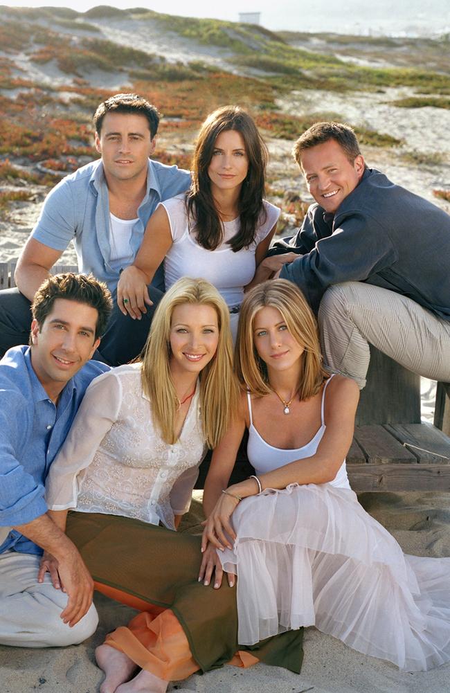 The cast of Friends. Picture: NBC