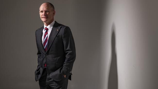 Former Queensland premier Campbell Newman. Picture: Mark Cranitch.