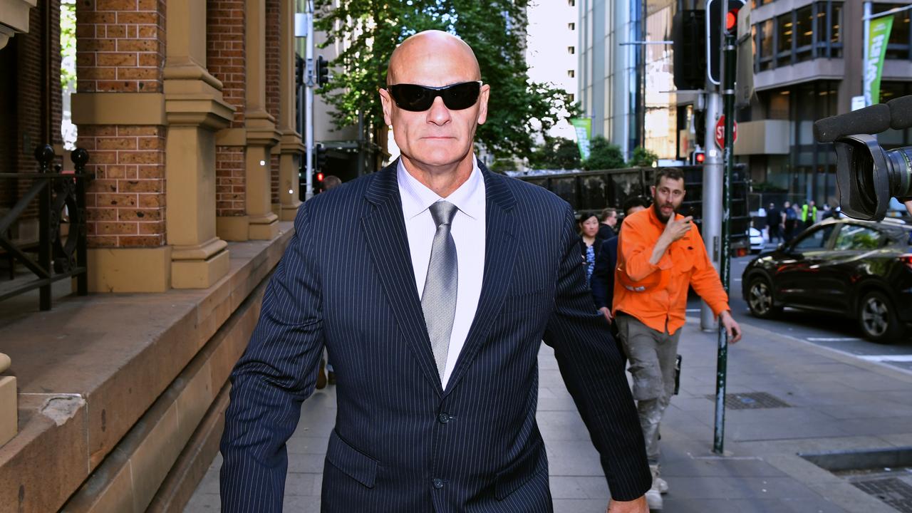 Vinzent Tarantino arrives at the Supreme Court in Sydney, Thursday, November 14, 2019. (AAP Image/Joel Carrett) NO ARCHIVING