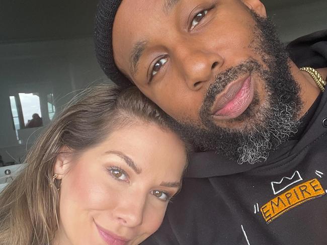 Allison Holker has opened up about her husband’s drug addiction. Picture: Instagram