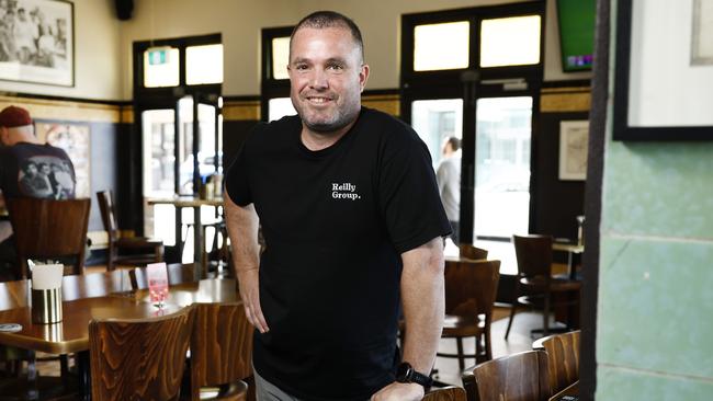 Pub owner Ray Reilly is keen to maintain the old school pub feel.