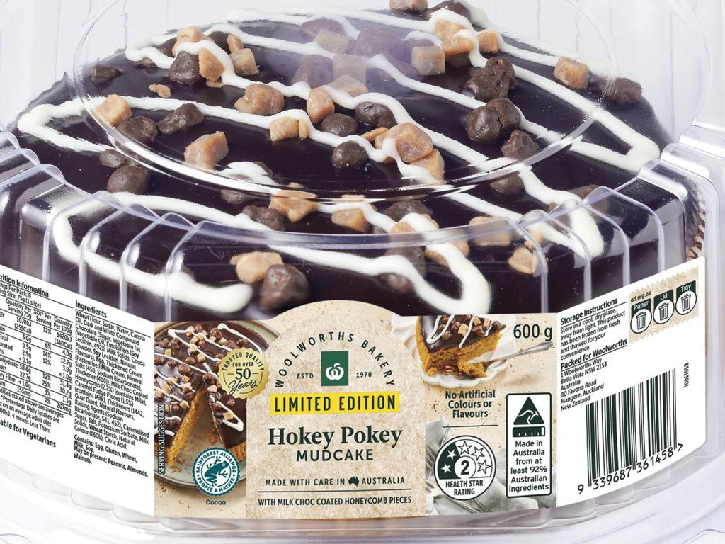 A brand new mud cake flavour has arrived at Woolies. Picture: Supplied