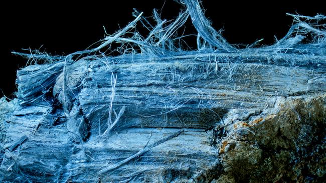 Blue asbestos, known by its geological name crocidolite, is the most deadly form of asbestos.