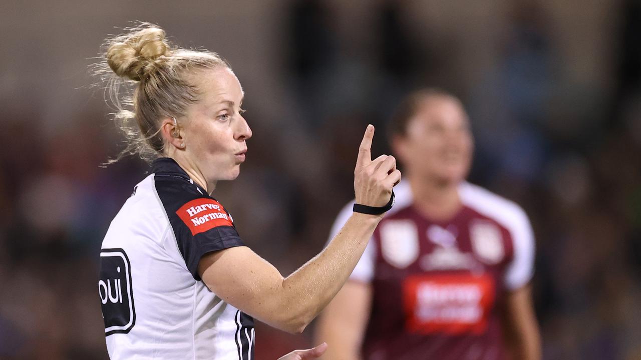 NRL: Belinda Sharpe and Kasey Badger will officiate games this weekend