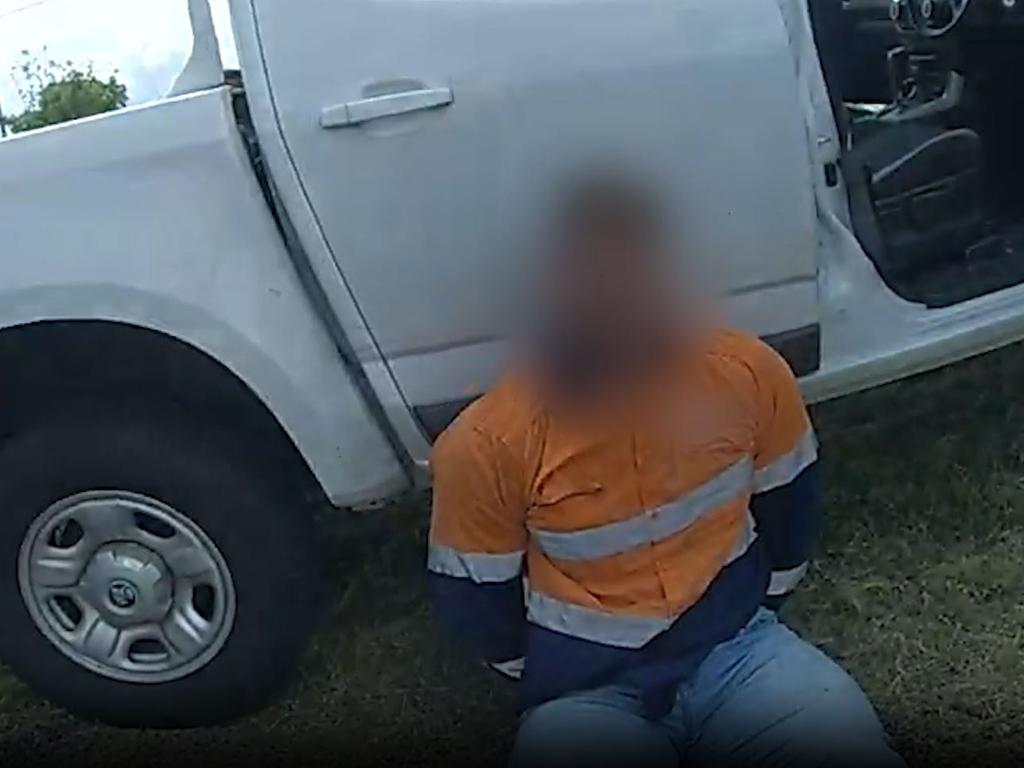 A man in his 30s has been charged with multiple serious drug offences after a Queensland Police operation caught the man carrying 30kg of methylamphetamine hidden in tea packaging. Photo: QPS