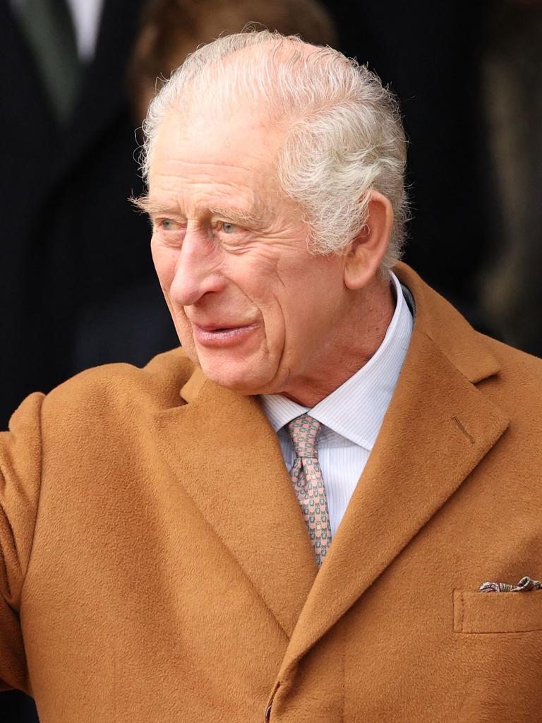 King Charles is still recovering in hospital following his treatment. Picture: AFP