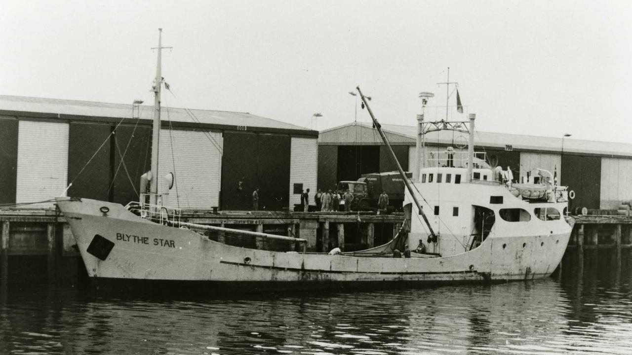 The MV Blythe Star went missing nearly 50 years ago and there was no sign of it until last month. Picture: Queen Victoria Museum