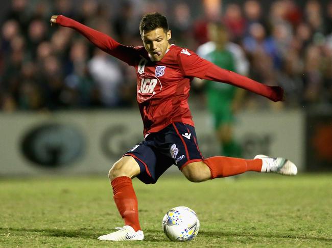 German signing Mirko Boland has impressed for Adelaide United during the Reds’ FFA Cup run. Picture: Robert Prezioso/Getty Images)