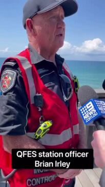 Man falls 25m at Coolum Beach