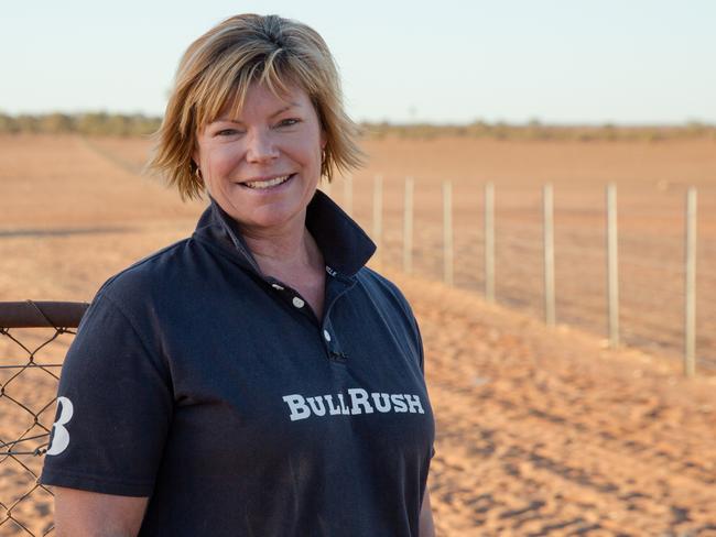 Belinda Bennett who lives on a sheep station near the tiny town of Tilpa in rural New South Wales. Her family only gets access to a doctor once a month. Picture: Mikala Wilbow