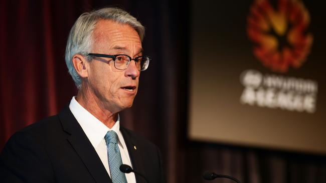 FFA chief executive David Gallop: ‘We want to add teams and therefore we’ve asked them for their view of a competition that is 12 teams, not 10.’