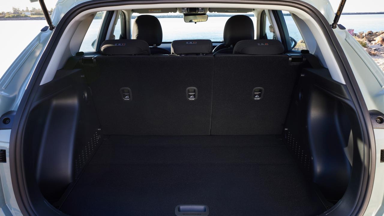 Impressive boot space is another big gain for the 2023 Hyundai Kona.